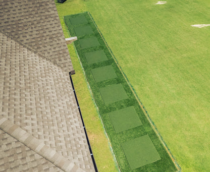 5 x 5 Super Tee Golf Mat, Holds Real Wooden Tees, with Shock-Absorbent Foam