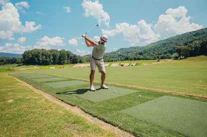 5 x 5 Super Tee Golf Mat, Holds Real Wooden Tees, with Shock-Absorbent Foam