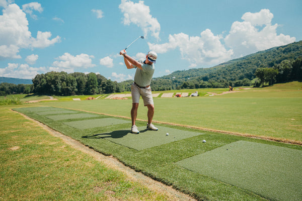 5 x 5 Super Tee Golf Mat, Holds Real Wooden Tees, with Shock-Absorbent Foam