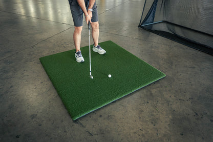 5 x 5 Super Tee Golf Mat, Holds Real Wooden Tees, with Shock-Absorbent Foam